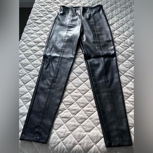 Ann Taylor faux leather leggings